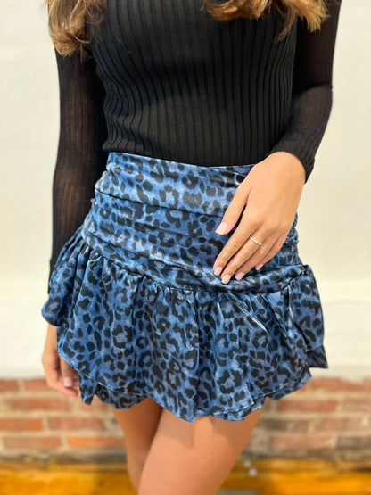 Cheetah Mini Skirt