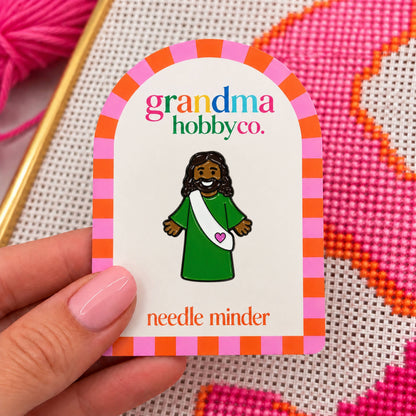 Mini Jesus Needle Minder