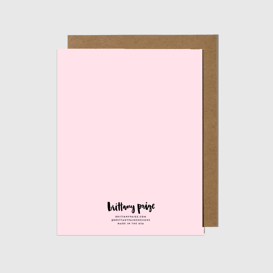 Galentine's Day Hearts Card