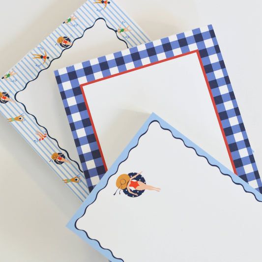 In Stock 4.25x5.5 Swimmers Notepad