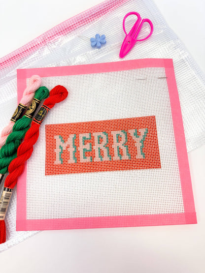 Needlepoint Beginner Kits: Clean/Dirty