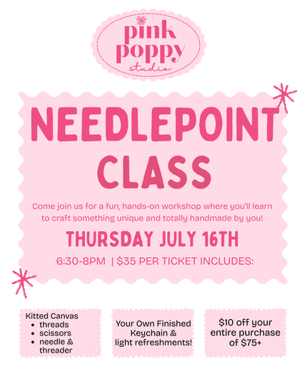 Needlepoint Class 07.16.26