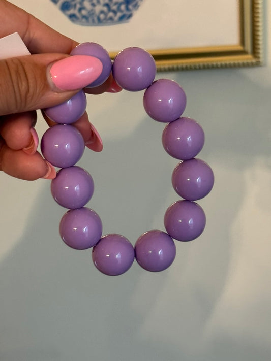 Lydia Bracelet: Purple