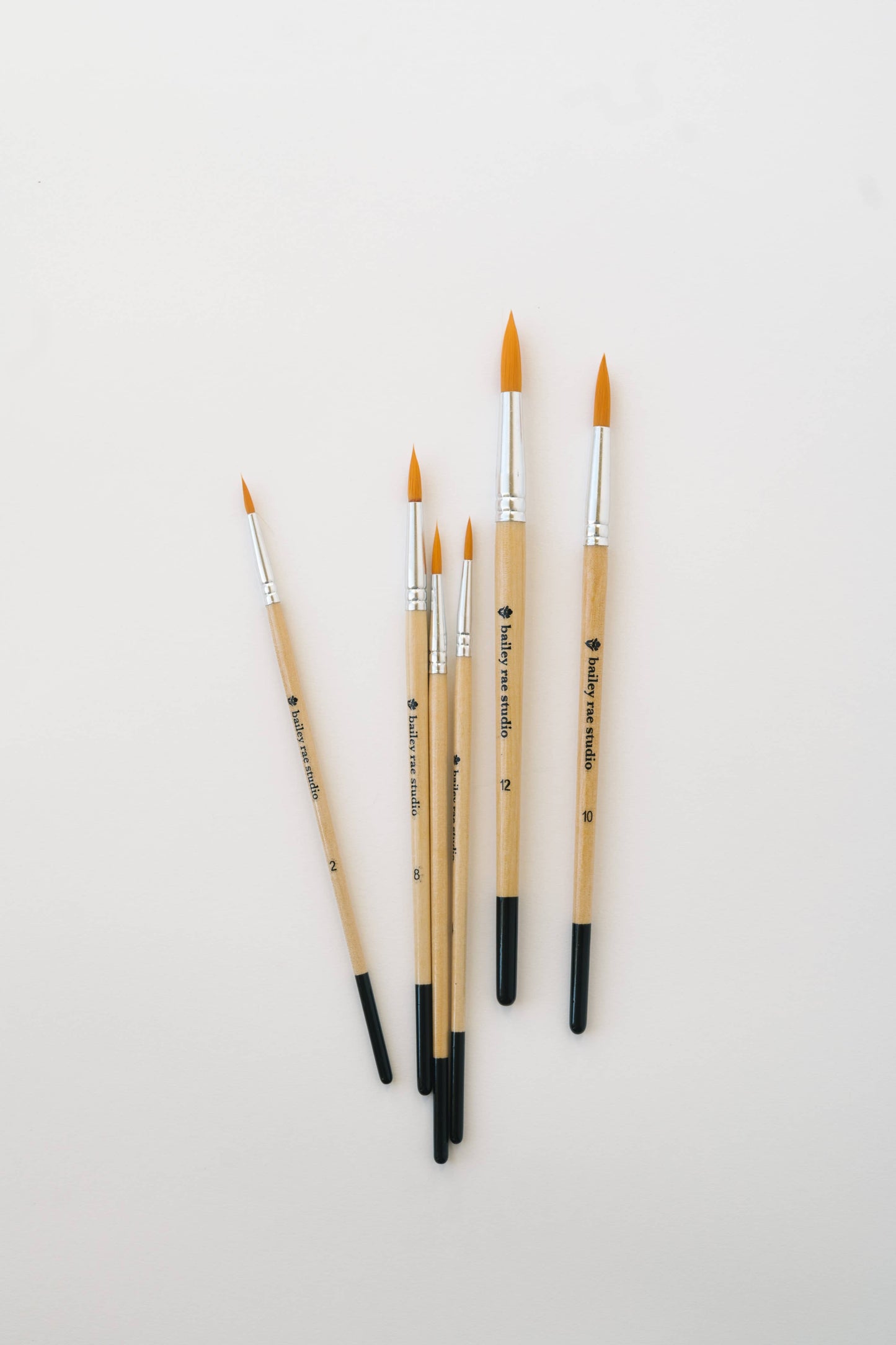 Round Tip Watercolor Brush Set 6 piece