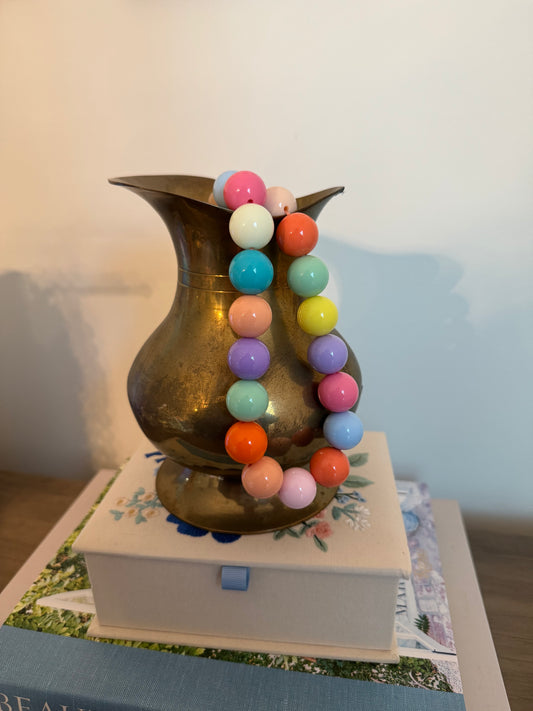 Lydia Necklace: Pastel Multi