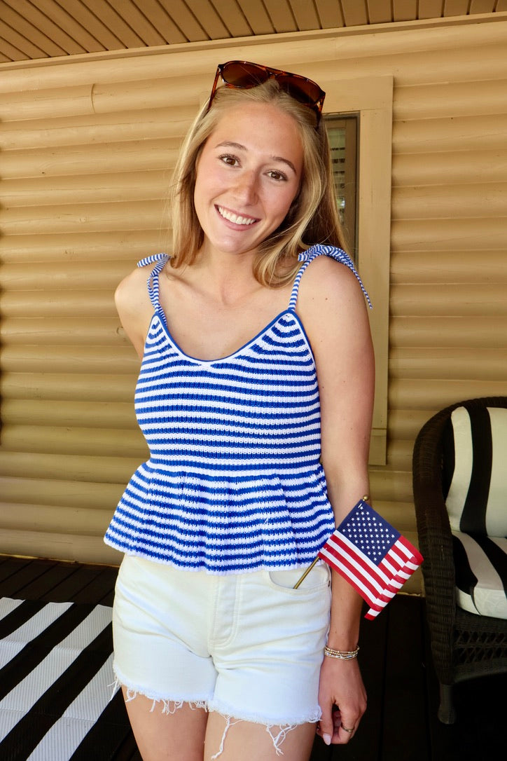 Harbor Stripe Tank