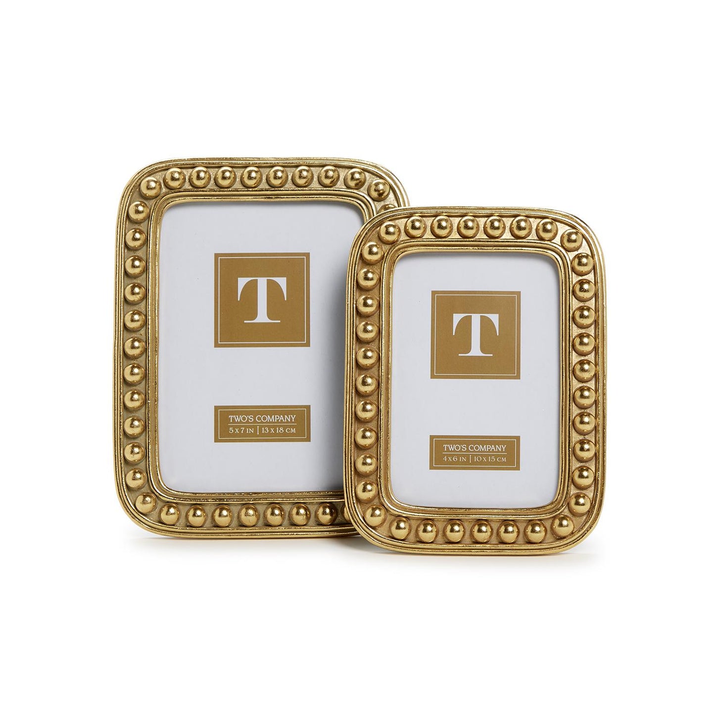 5x7 Gold Ball Frame