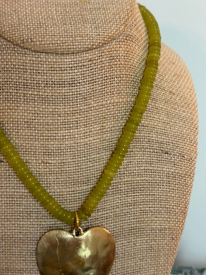 Olive You Necklace
