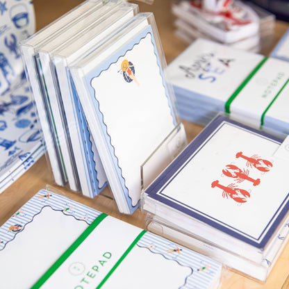 In Stock 4.25x5.5 Swimmers Notepad