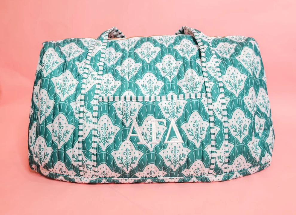 Alpha Gamma Delta Duffle Bag