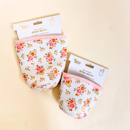 Sip Savvy Drink Sleeve-Endless Daydream Cream Regular