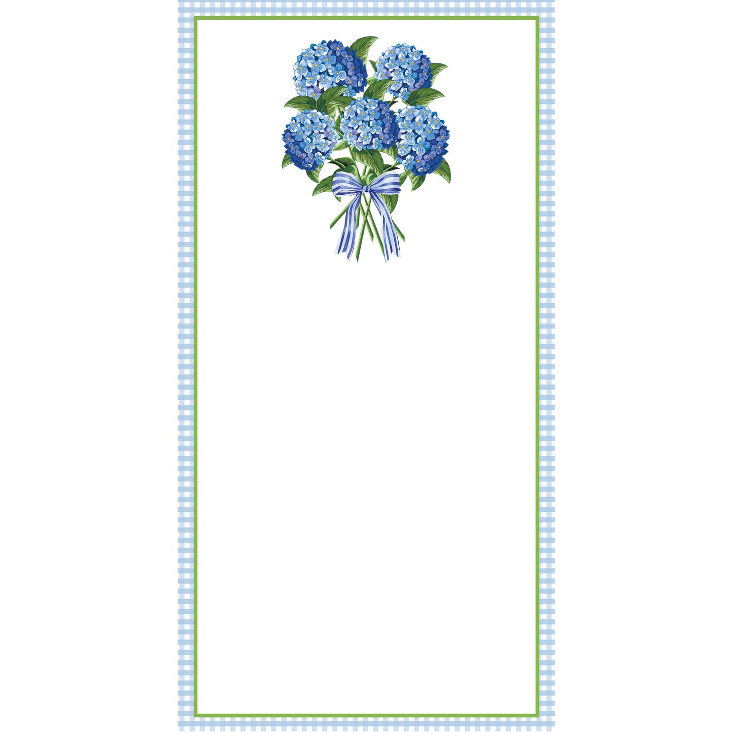 4.25x8.5 Hydrangea Notepad