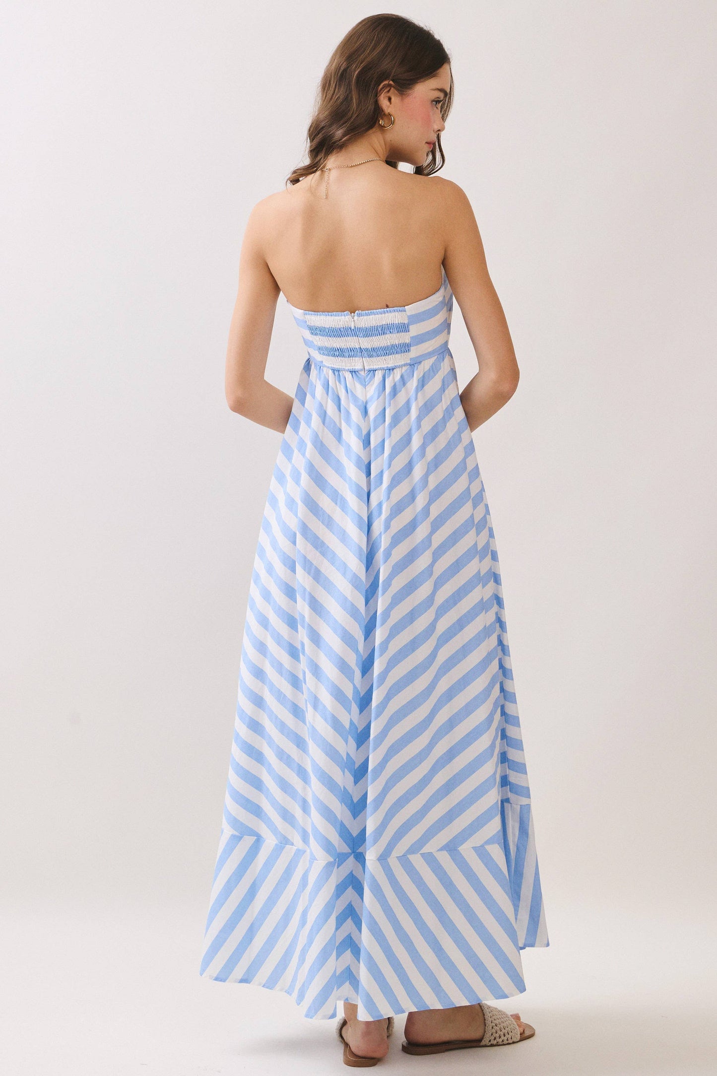 Stripes Maxi Dress