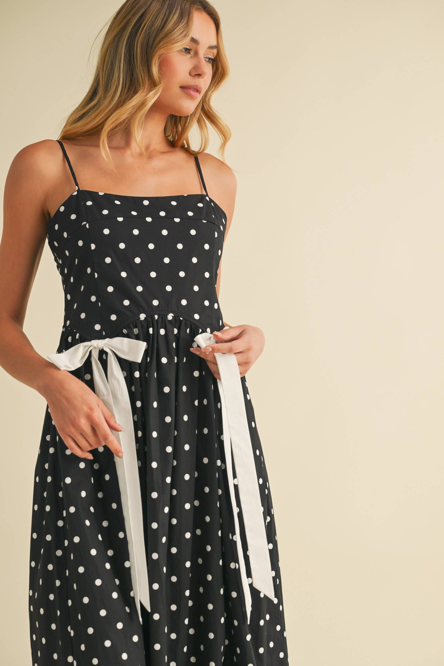 Dottie Bow Midi Dress