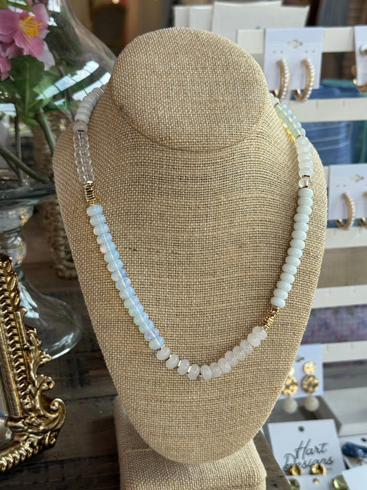 Kristina Necklace: Blue