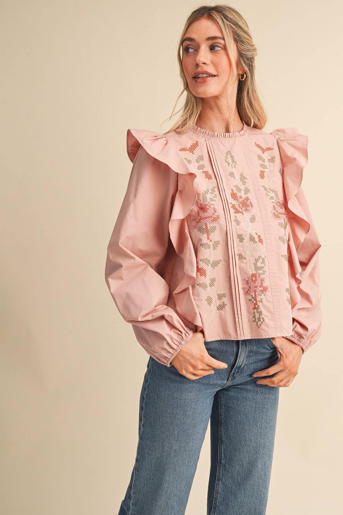 Stitchery Top