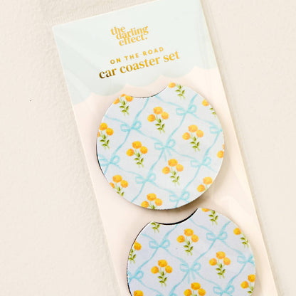 On the Road Car Coaster Set-Marigold Lane Blue