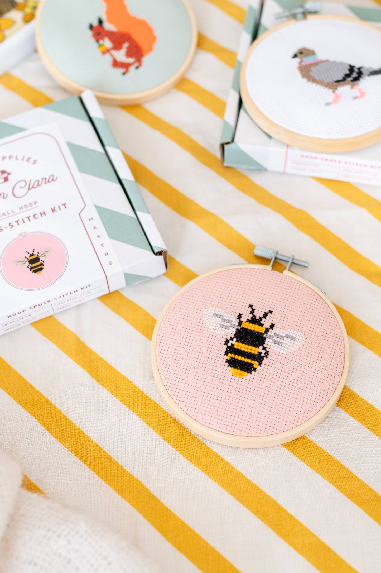 Bumble Bee Cross Stitch Kit