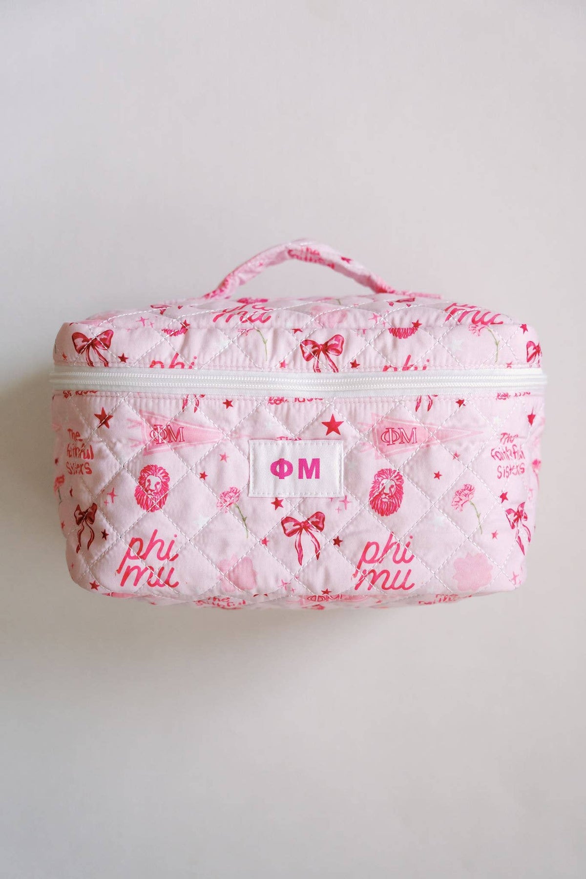 Phi Mu Toiletry Bag