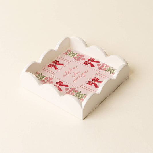 Sorority Scallop Trinket Tray