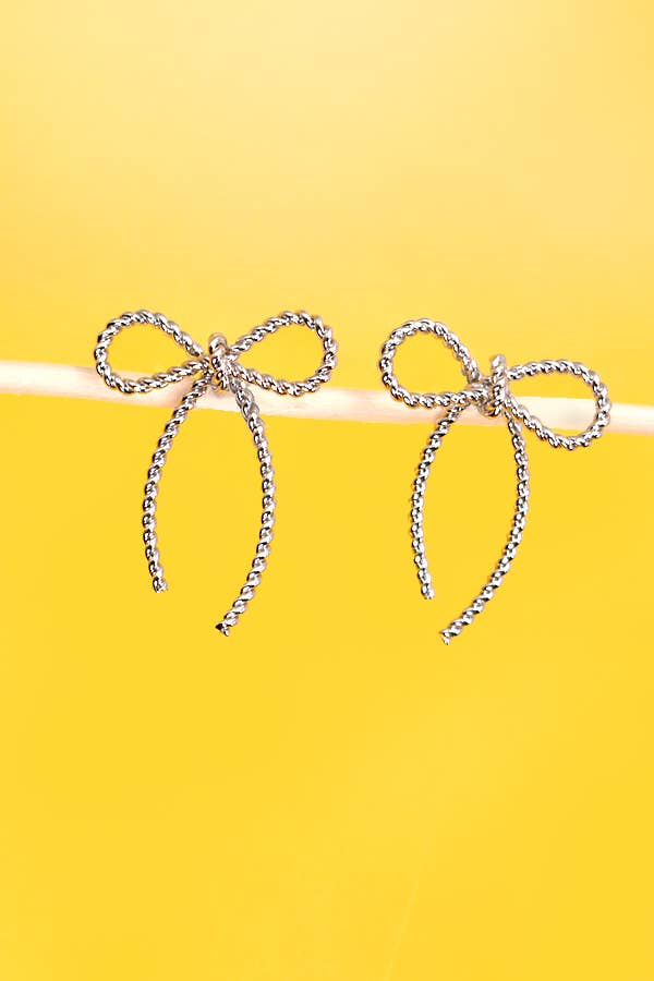 Rope Bow Earring