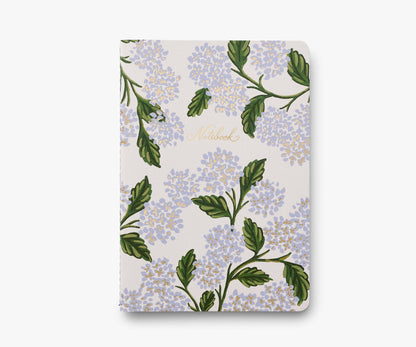 Group of 3 Hydrangea Notebooks
