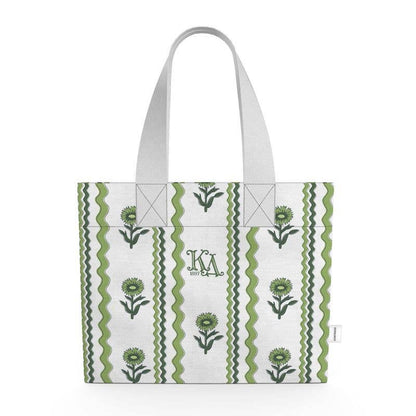 Kappa Delta Organic Cotton Rickrack Tote