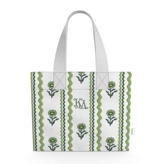 Kappa Delta Organic Cotton Rickrack Tote