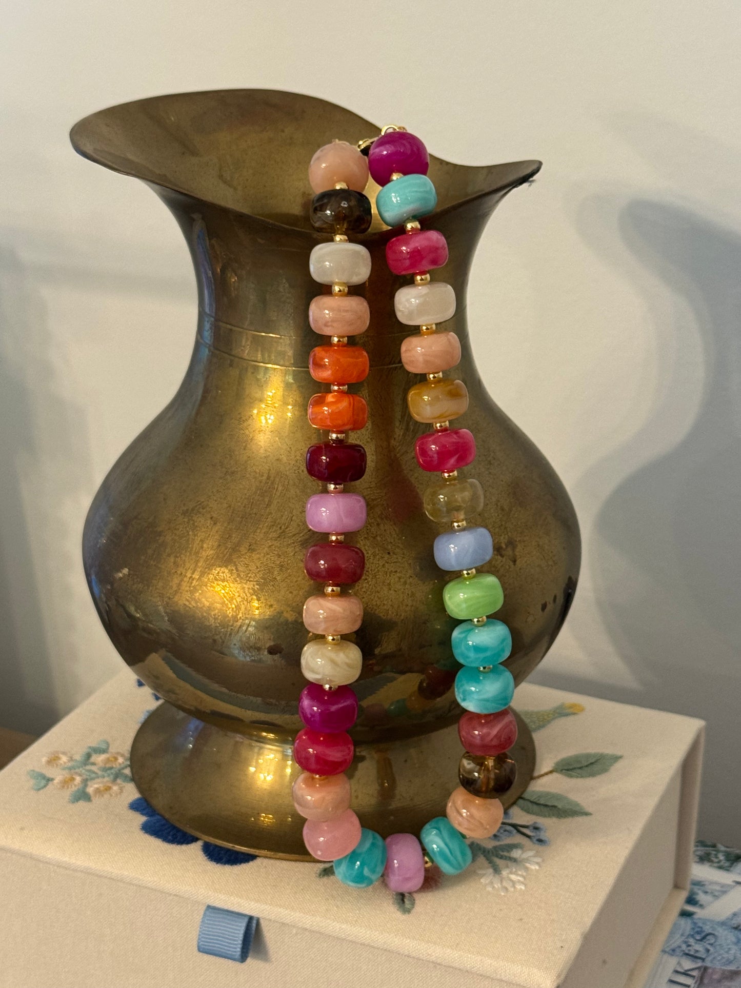 Bliss Beaded Necklace: Multi