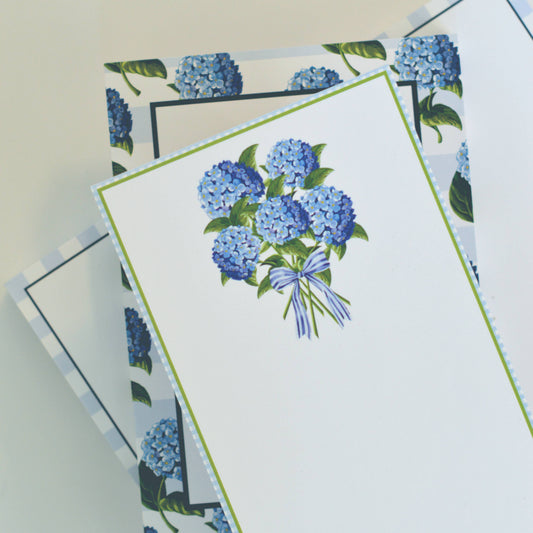 4.25x8.5 Hydrangea Notepad