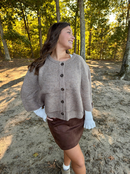 Chloe Cape/Cardigan