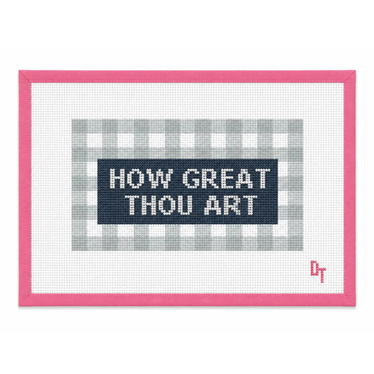 How Great Thou Art Canvas — 13 Mesh