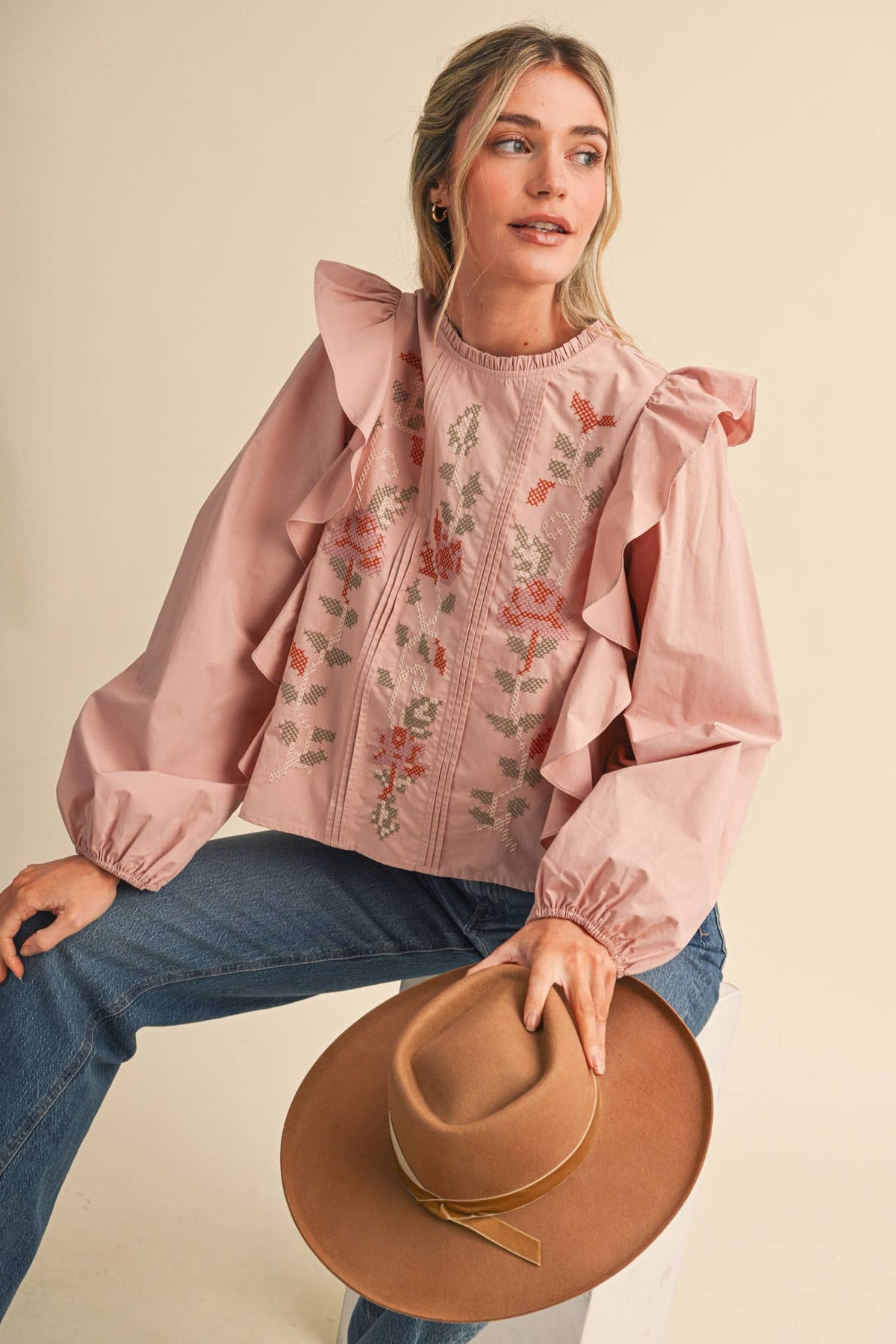 Stitchery Top