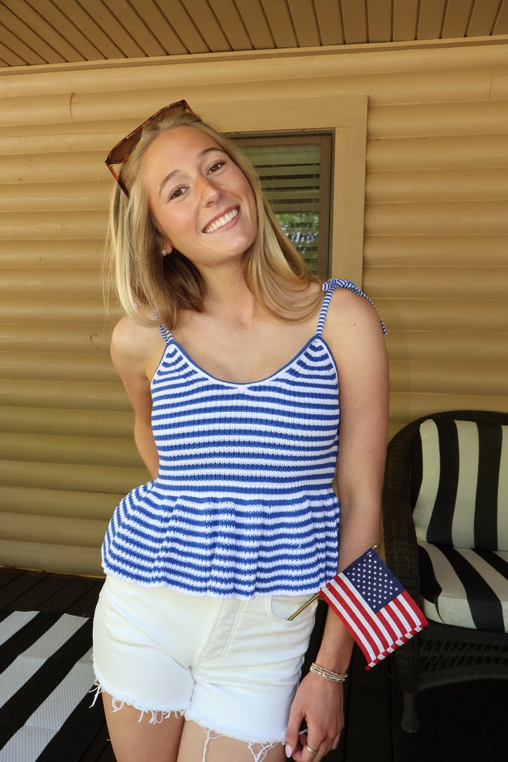 Harbor Stripe Tank