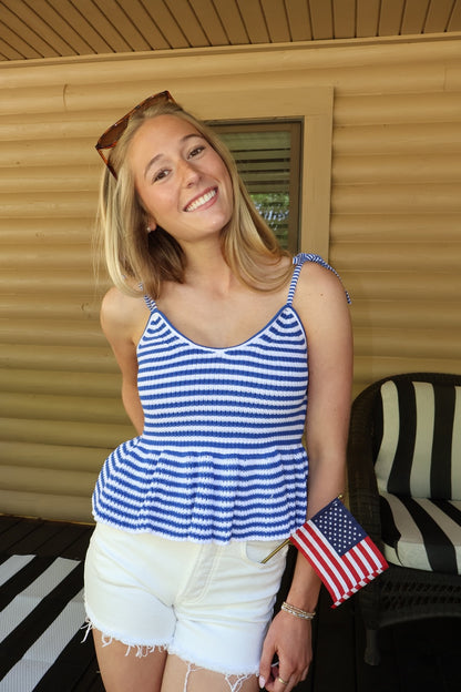 Harbor Stripe Tank