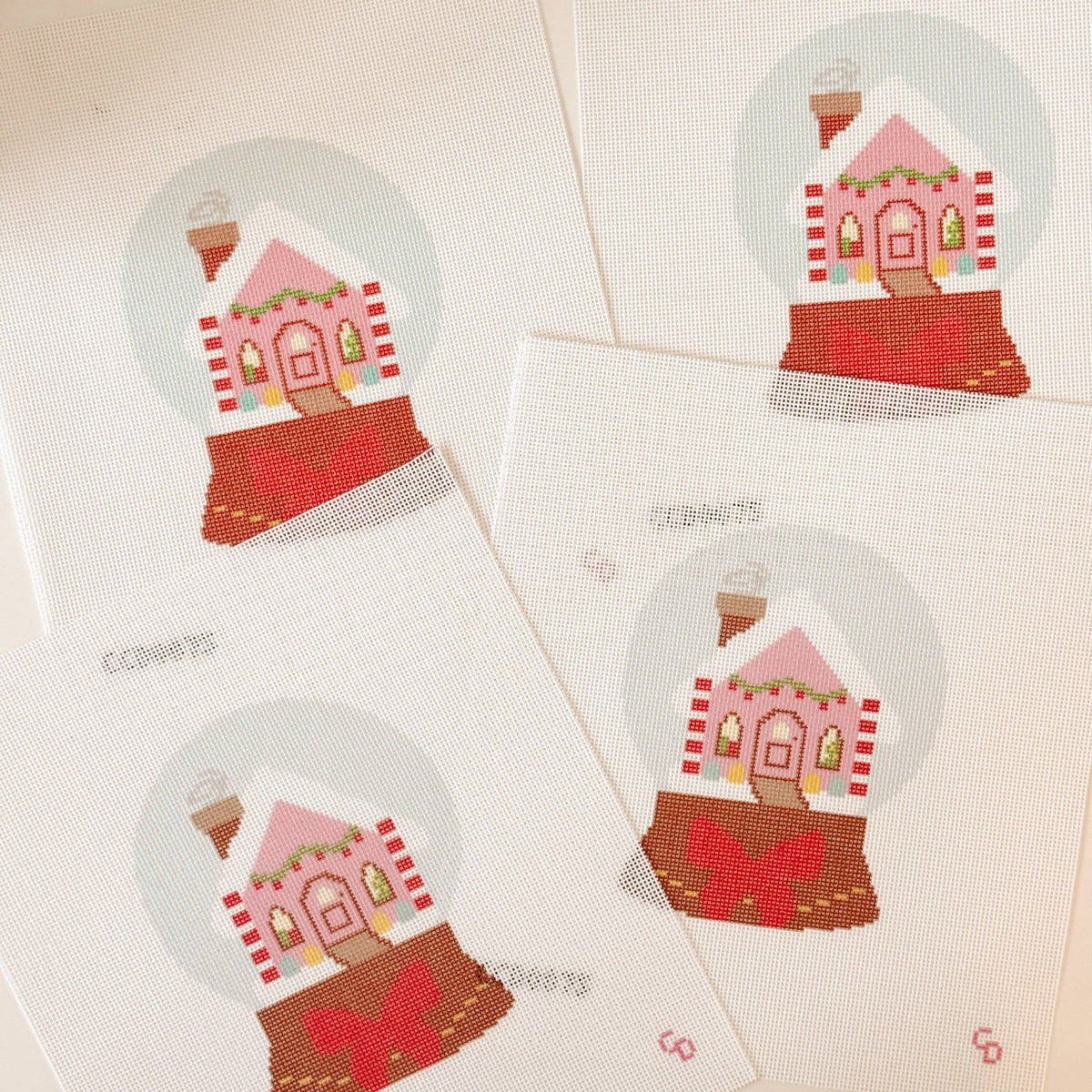Snow Globe Canvas — 18 Mesh