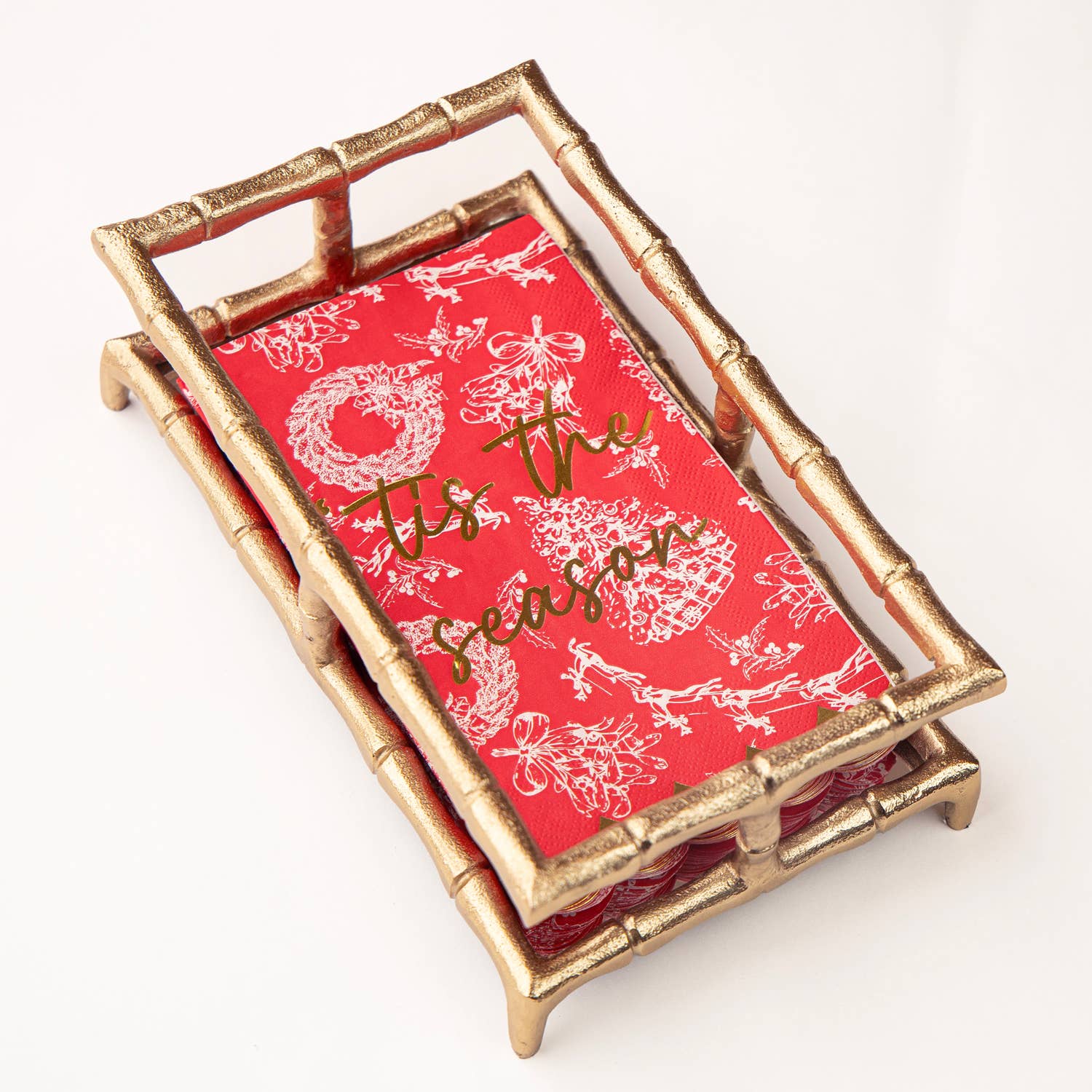 Pink Poppy Guest Towel - Thumbnail 3