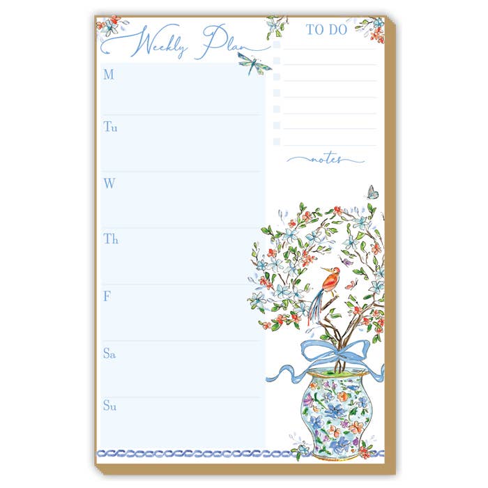 Blue Weekly Planner