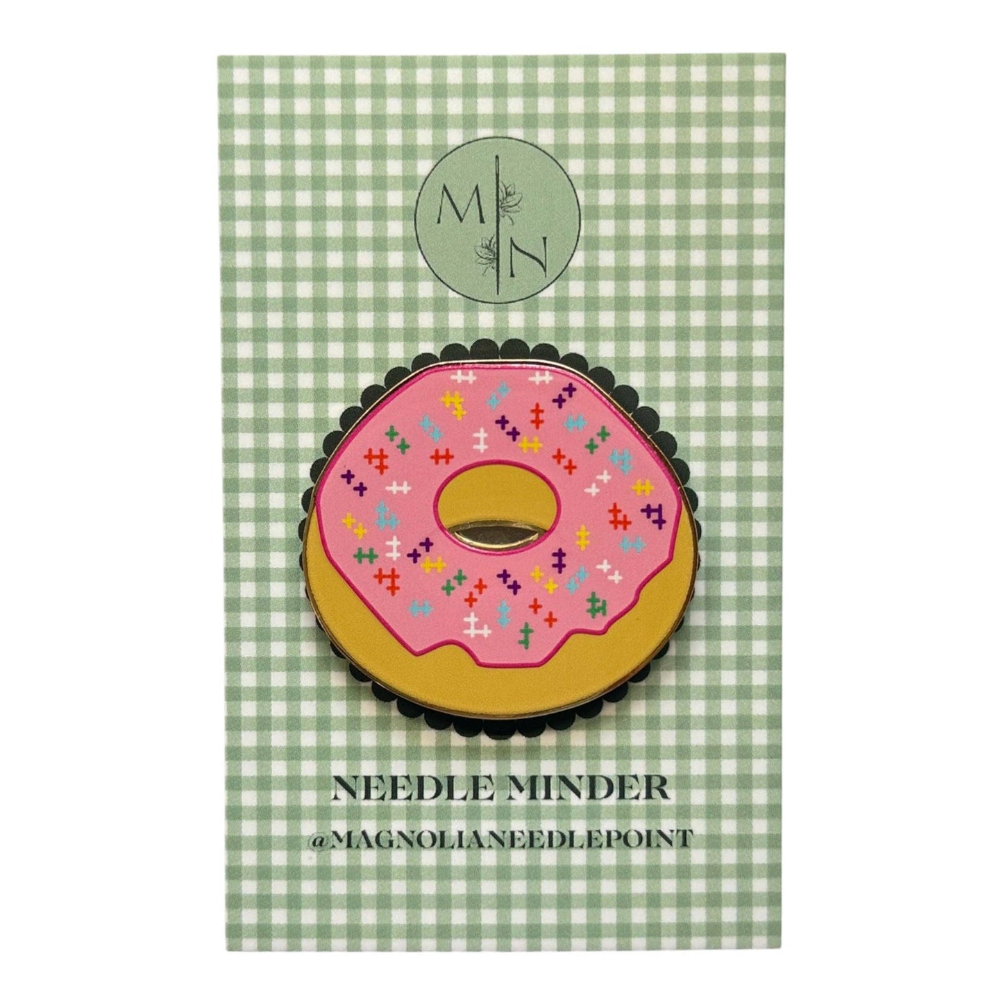 Strawberry Donut Needle Minder