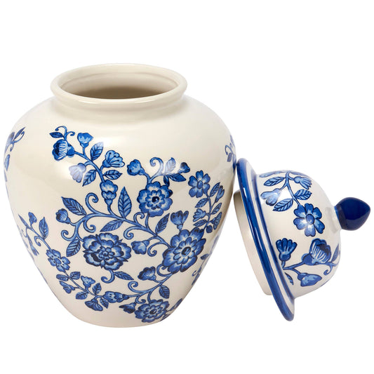 Indigo Tea Jar