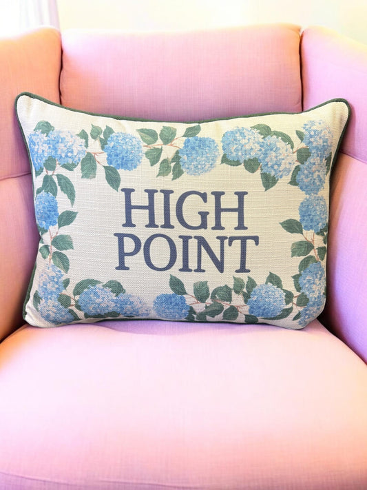HP Hydrangea Frame Pillow
