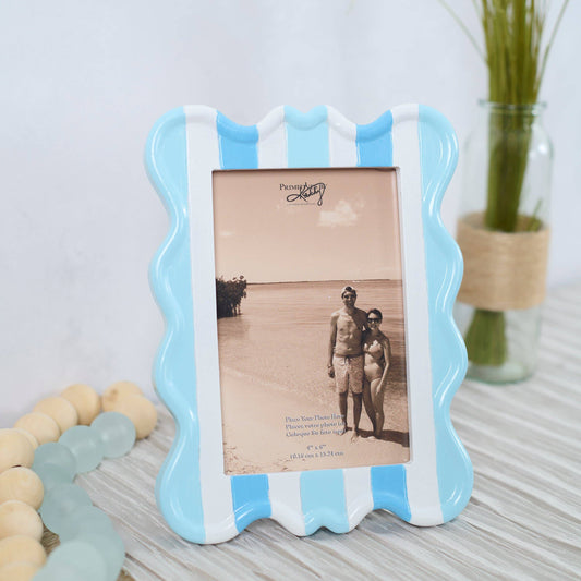 Blue Wave Photo Frame
