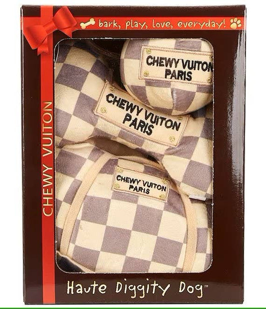 Checker Chewy Vuiton Boxed Assortment