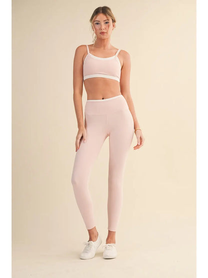 Layered Bra & Legging Set