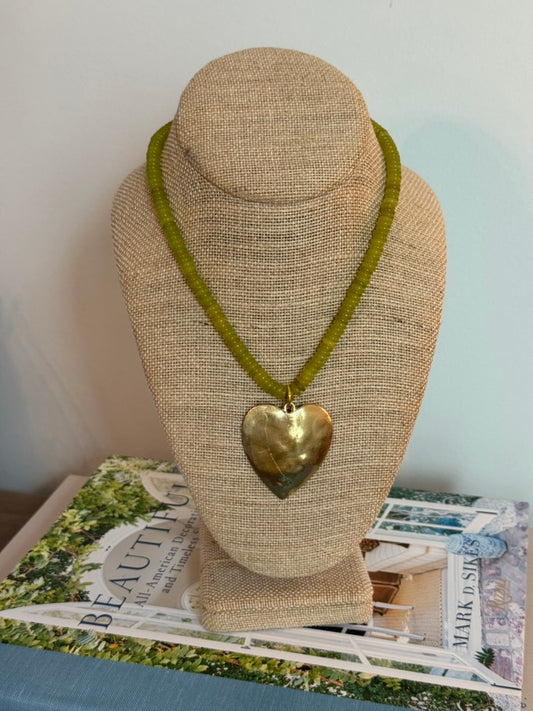 Olive You Necklace