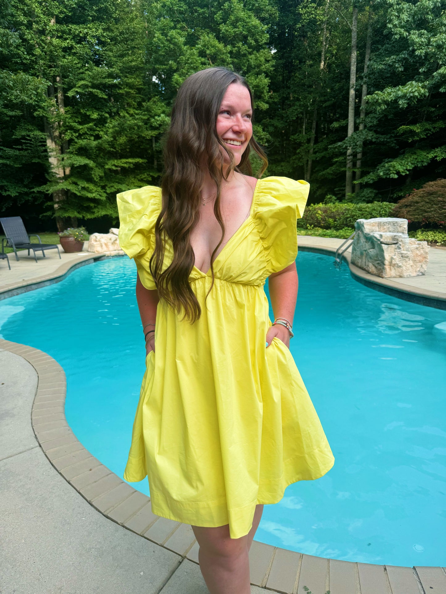 Lazy Days Dress - Yellow