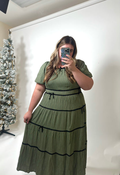 Happy Holidays Curvy Dress