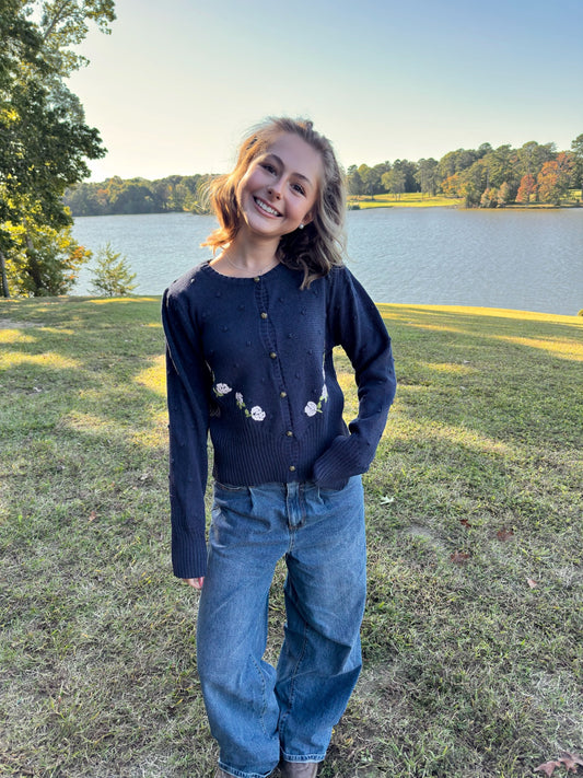 Rosettes Cardigan