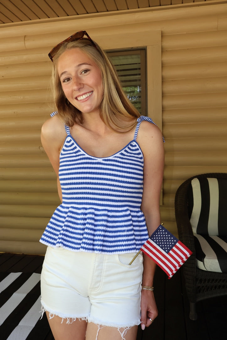 Harbor Stripe Tank