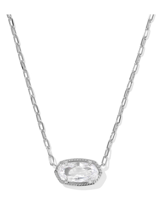 Elisa Luxe Silver Necklace
